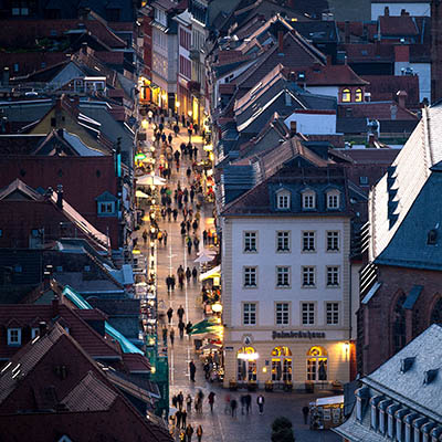 Heidelberg Old Town, Heidelberg, Germany 10.09.2017 // Moritz Kirschner (moritzkirschner.com)