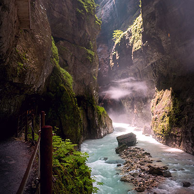 Partnachklamm, Garmisch-Partenkirchen 26.07.2020 // Moritz Kirschner (moritzkirschner.com)